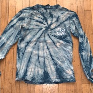 TIE DYE IVORY ELLA SHIRT